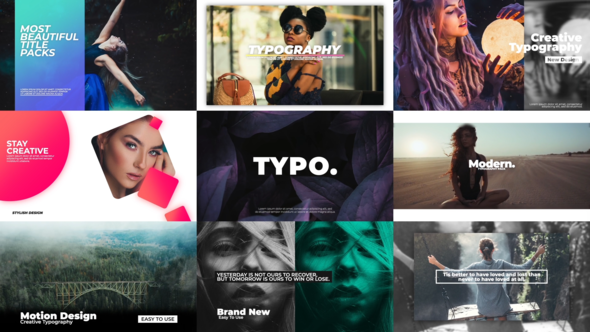 VideoHive Typography Pack
