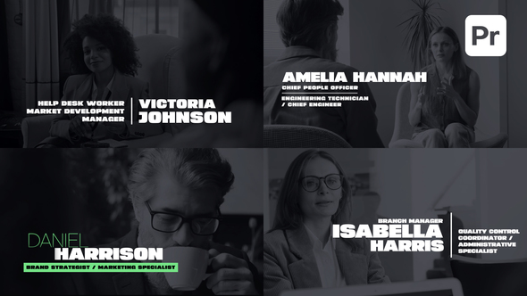 VideoHive Universal Lower Thirds for Premiere Pro