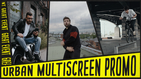 VideoHive Urban Multiscreen Promo