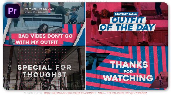 VideoHive Urban Outfit Promo