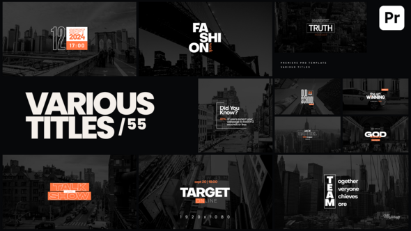 VideoHive Various Titles 55