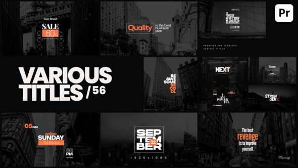 VideoHive Various Titles 56