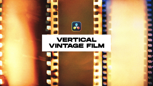 VideoHive Vertical Vintage Film Transitions for DaVinci Resolve | TikTok, Shorts, Reels