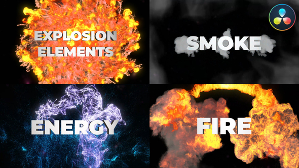 VideoHive VFX Explosion Pack for DaVinci Resolve