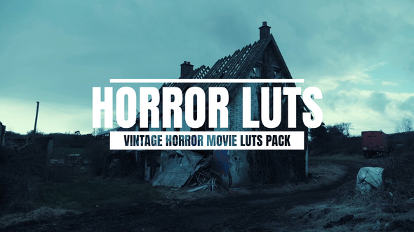 VideoHive Vintage Horror Movie LUTs Pack