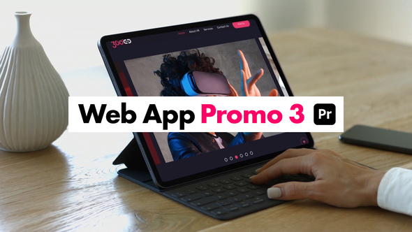 VideoHive Web App Promo 3 for Premiere Pro