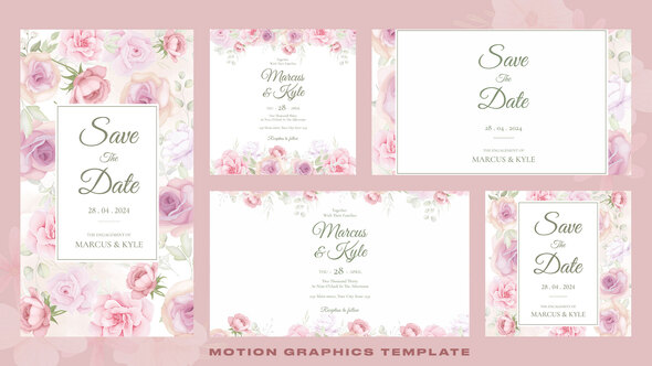 VideoHive Wedding Invitation | Mogrt