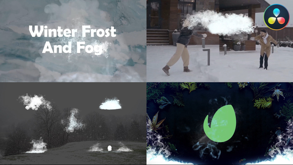 VideoHive Winter Frost And Fog Pack for DaVinci Resolve