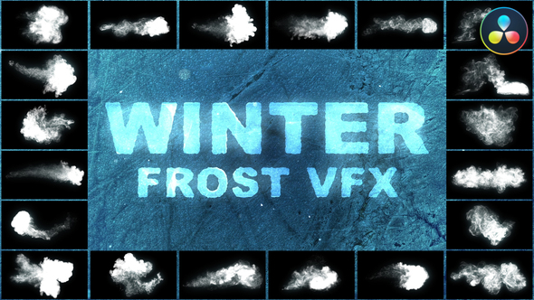 VideoHive Winter Frost VFX for DaVinci Resolve