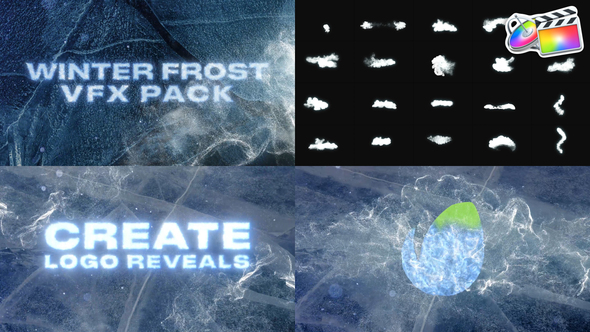 VideoHive Winter Frost VFX Pack for FCPX