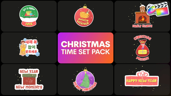 VideoHive Winter Holidays Titles | FCPX