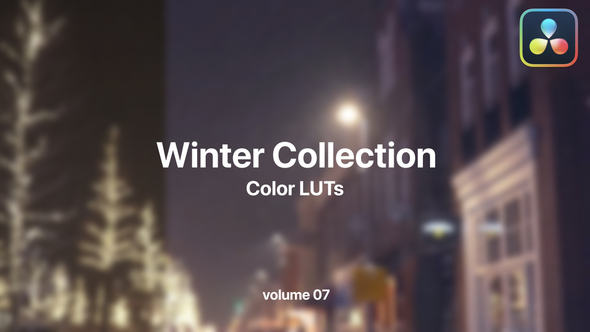 VideoHive Winter LUTs Collection Vol. 07