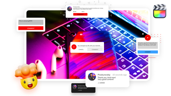 VideoHive YouTube Comments | Final Cut Pro X