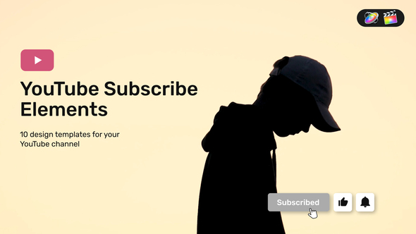 VideoHive YouTube Subscribe Elements for FCPX