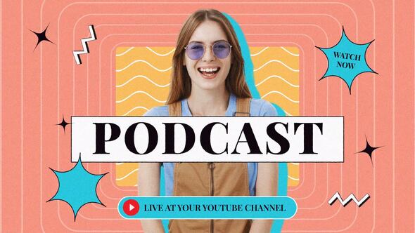 Videohive Podcast Opener 57953973