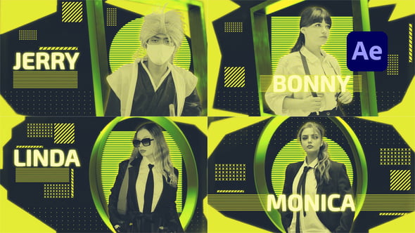 Videohive Strong Characters
