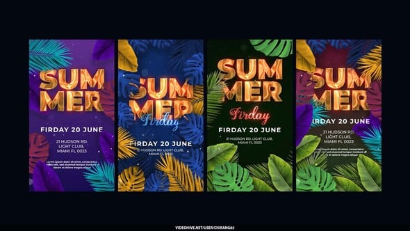 Videohive Summer Solstice Stories