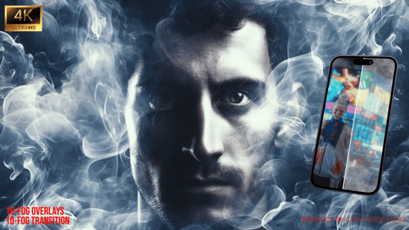 Videohive Atmospheric Fog Transitions Realistic Smoke Overlay FX Pack in 4K