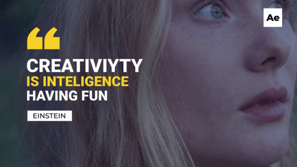 Videohive Quotes Titles /Ae