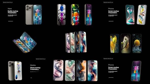 Videohive Phone Mockup 58442159