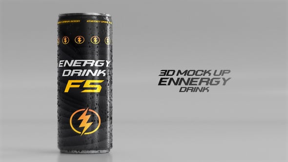 Videohive Energy Drink Animated Condense