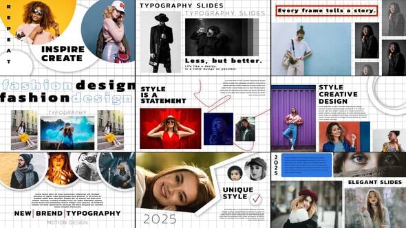 Videohive Typography Slides 1.0 | AE