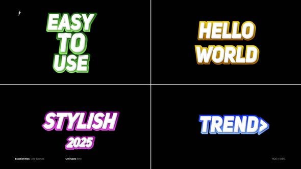 Videohive 3D Text Animation  AE