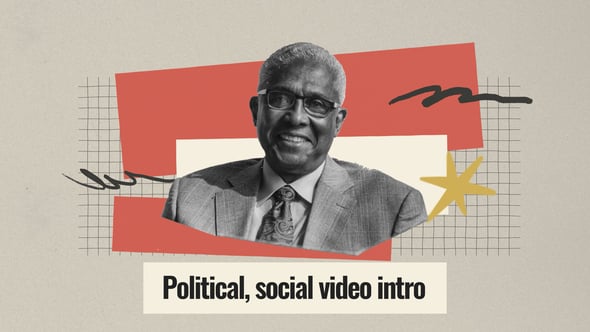 Videohive Political, social video intro