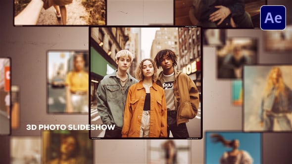 Videohive 3D Photo Slideshow 58243845