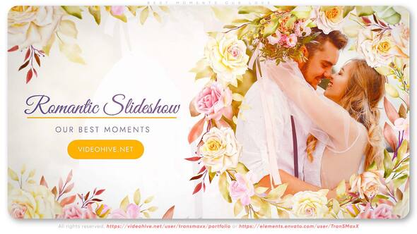 Videohive Best Moments Our Love
