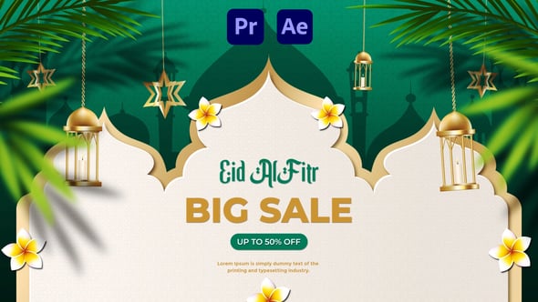 Videohive Eid Al Fitr Big Sale Intro