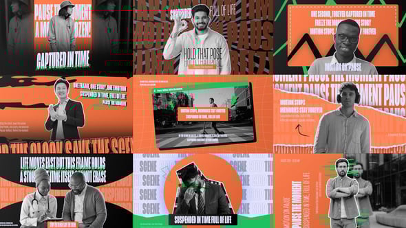 Videohive Bold Freeze Frame Dynamic Animation