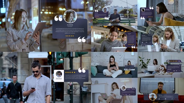 Videohive Testimonial Social Media After Effect Template