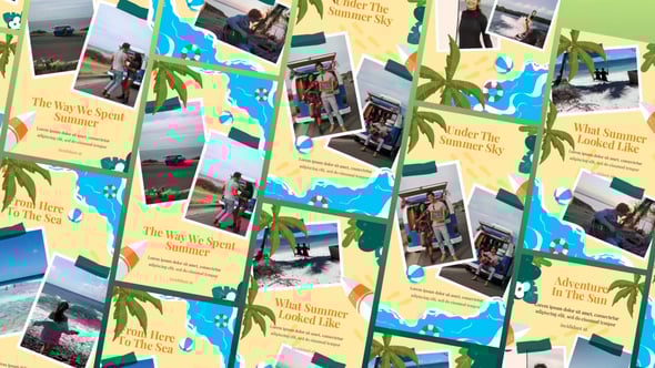 Videohive Photo Slide Show Summer story vertical