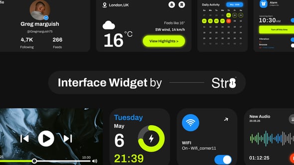 Videohive Interface Widget