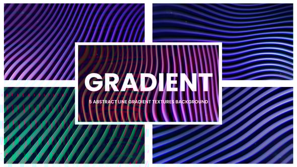 Videohive Abstract Line Gradient Loop