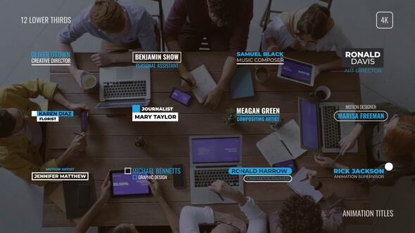 Videohive Lower Thirds 58406404