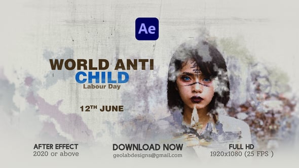 Videohive Child Labour Day