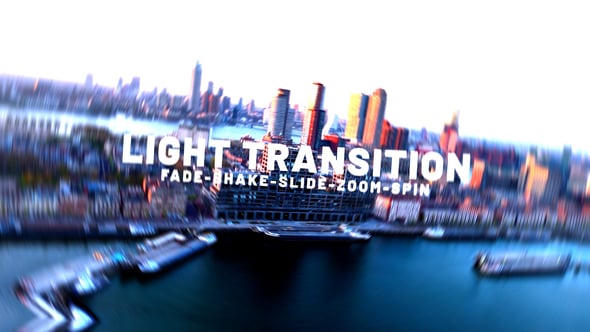 Videohive Glow Light Transition