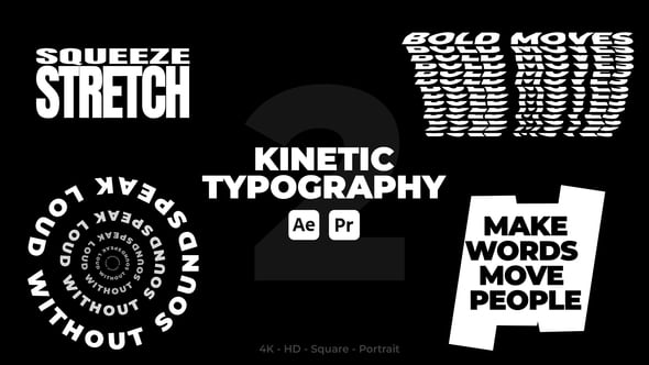 Videohive Kinetic Typography v2 58357743