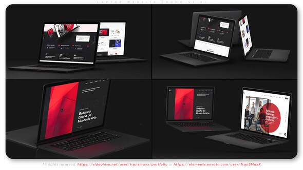Videohive Laptop Website Promo v1.01