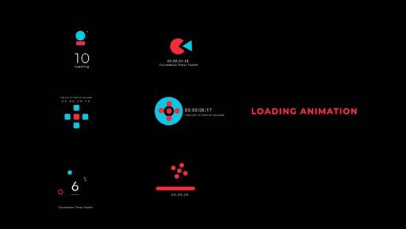 Videohive Loading Animaton Scenes