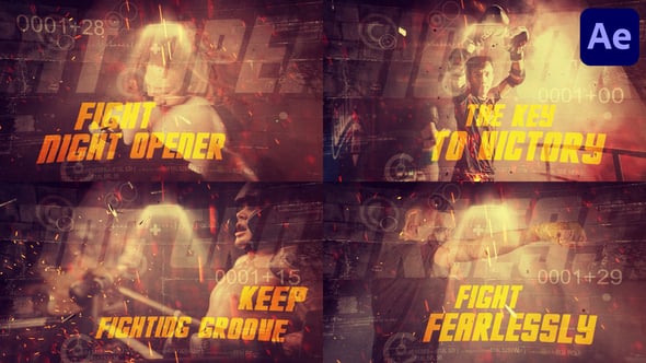 Videohive Fight Night for After Effects