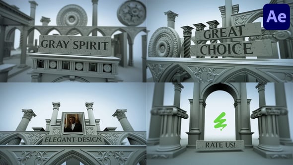 Videohive Gray Spirit for After Effects