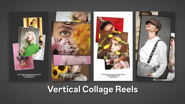 Videohive Vertical Collage Reels