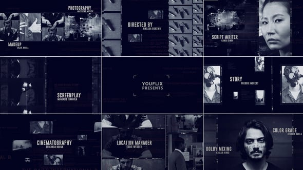 Videohive Title Sequence Crime