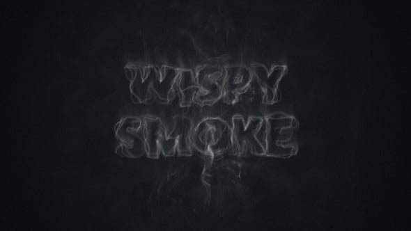 Videohive Wispy Smoke Titles
