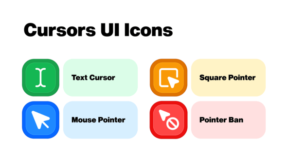 Videohive Cursors UI Icons