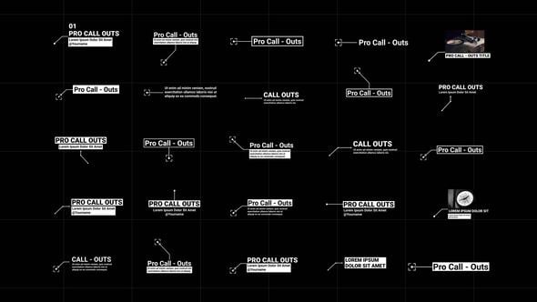 Videohive Call – Outs | AE