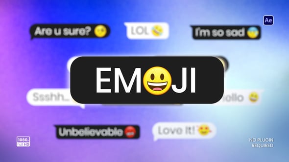 Videohive Emoticon Animated Pack